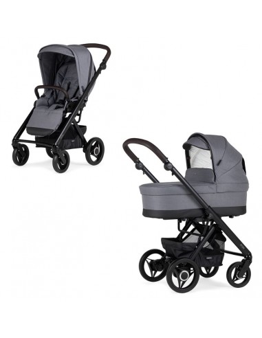 Cochecito Trío Bébécar Prow Compact KA-414 Negro