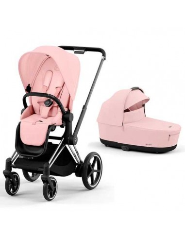 Cochecito Dúo Cybex e-Priam Peach Pink