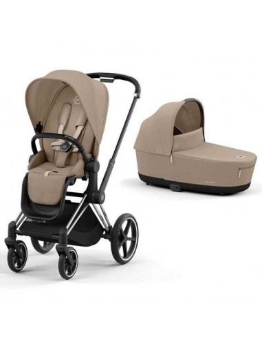 Cochecito Dúo Cybex e-Priam Cozy Beige