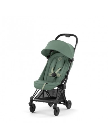 Silla de paseo Cybex Coya Leaf Green chasis Matt Black