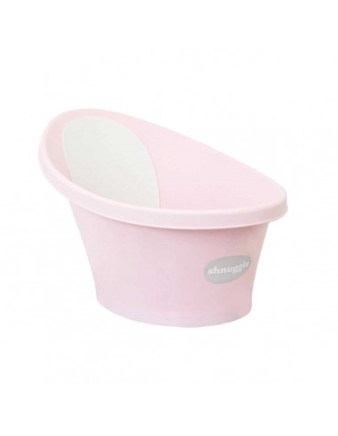 Bañera Shnuggle Rosa con respaldo Blanco