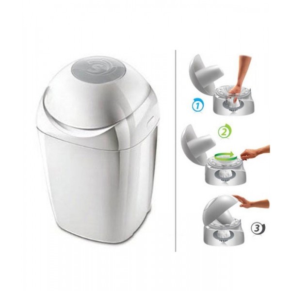 Contenedor de pañales Tommee Tippee Tec Blanco